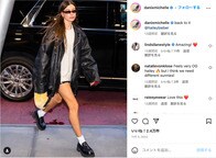 【写真】「ノーパンツ」で街に繰り出すヘイリー・ビーバー、ベラ・ハディッドらZ世代セレブたち