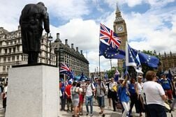 英国民の過半数がＥＵ離脱に失望、6割弱「間違いだった」＝調査