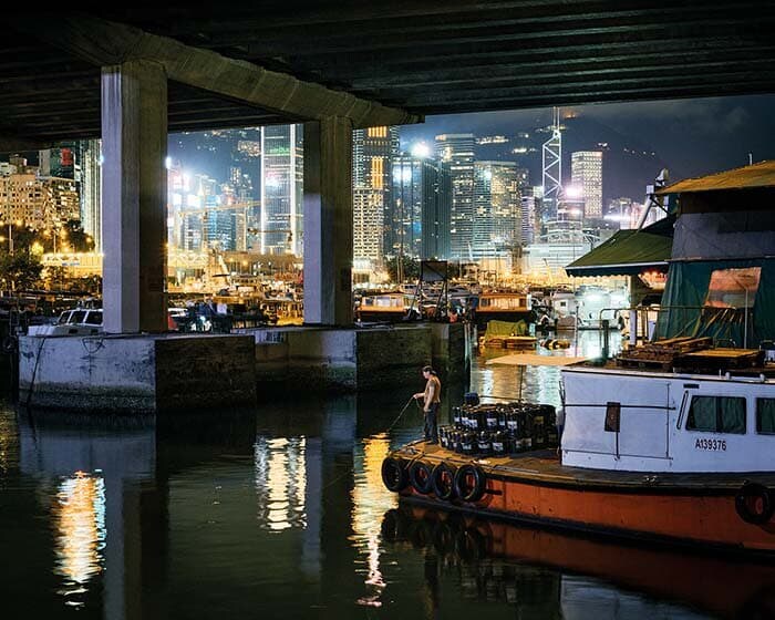 銅鑼湾（コーズウェイベイ）の台風シェルター