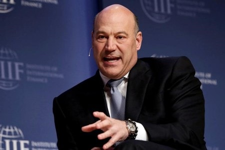 　１０月２５日、米ホワイトハウス高官は、トランプ大統領がコーン国家経済会議（ＮＥＣ）委員長（写真）を連邦準備理事会（ＦＲＢ）次期議長に指名する公算は小さいと語った。写真は４月ワシントンで撮影（２０１７年　ロイター／Yuri Gripas）