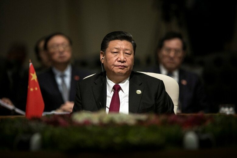 　８月１８日、シンガポールのストレーツ・タイムズ紙は、中国の習近平国家主席が北朝鮮を来月訪問し、北朝鮮建国７０周年の式典に出席すると報じた。写真はヨハネスブルクで７月代表撮影（２０１８年　ロイター/Gulshan Khan）