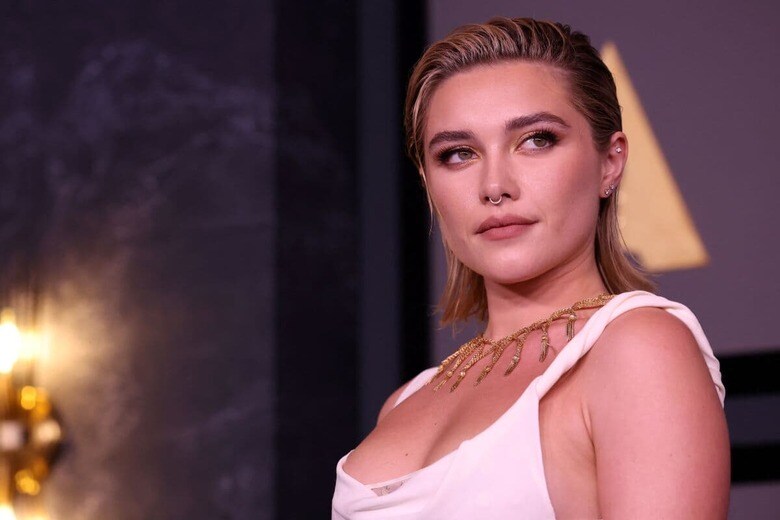 作中でヌードシーンを披露したフローレンス・ピュー（2022年11月）　Mario Anzuoni-Reuters