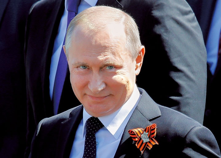 アメリカのイラン合意離脱はプーチンが思いどおりに国を動かす追い風になるかもしれない　Maxim Shemetov-REUTERS