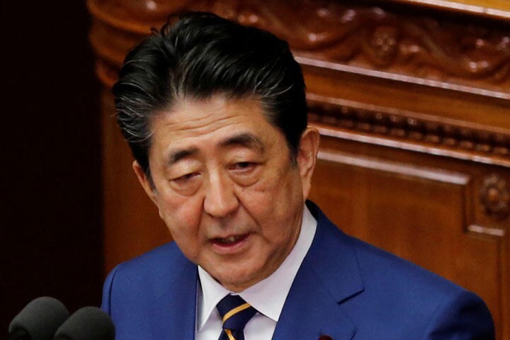 新型ウイルス肺炎が世界に拡大。通常国会における安倍首相　KIM KYUNG HOON-REUTERS