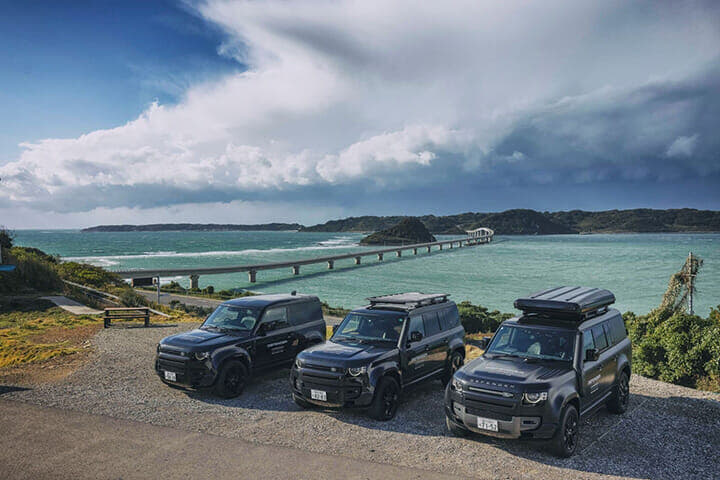 DEFENDERでめぐる山陽、山陰、九州、沖縄の旅