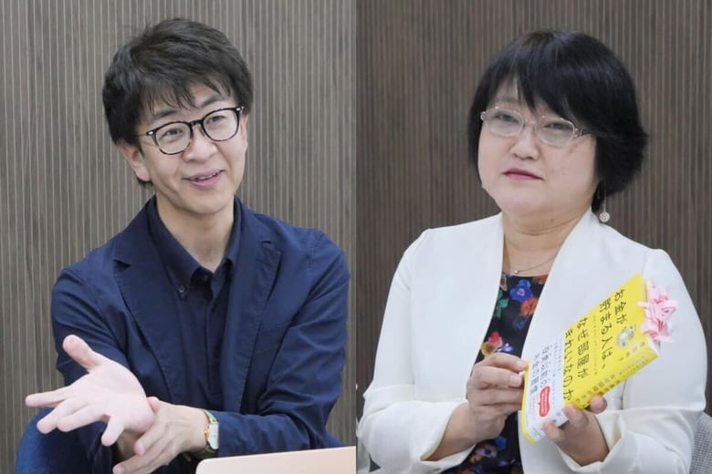 藤吉豊氏と小川真理子氏（flier提供）