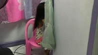 マニラのスラムの小さな病院で