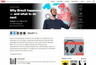 英EU離脱投票の「教訓」をプレゼンする社会学者／Elicit（引き起こす）