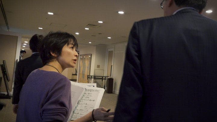 望月はとにかく怒りをストレートに表現する　© 2019「ｉ-新聞記者ドキュメント-」製作委員会