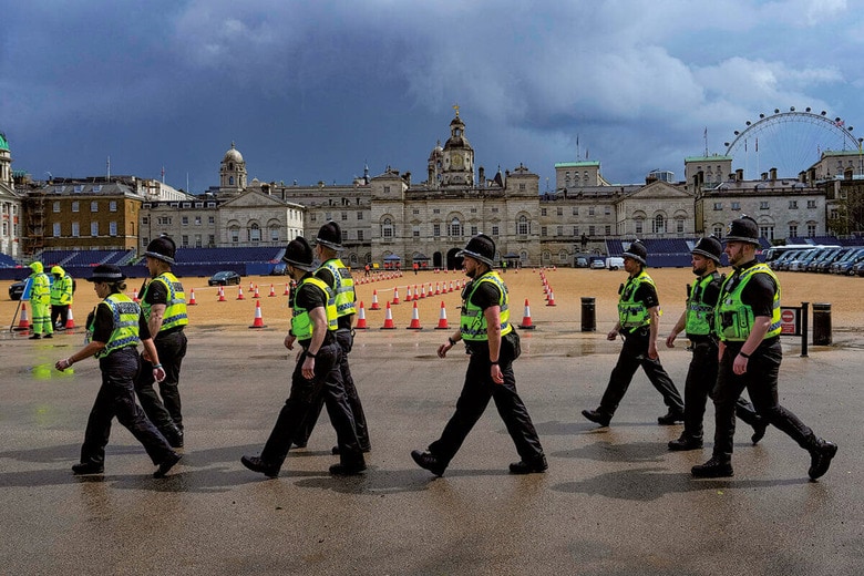 イギリスの犯罪抑止策が論争の的に　AP/AFLO