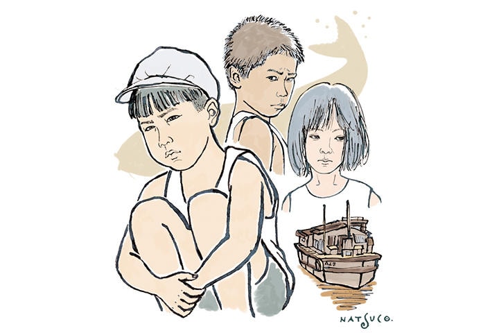 ILLUSTRATION BY NATSUCO MOON FOR NEWSWEEK JAPAN