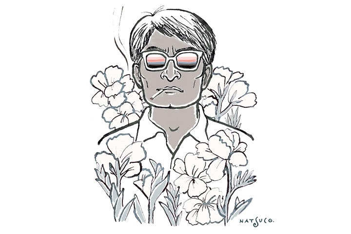 ILLUSTRATION BY NATSUCO MOON FOR NEWSWEEK JAPAN