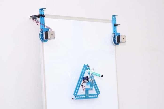 感嘆！ 4通りに組み替えられるお絵描きロボット「mDrawBot