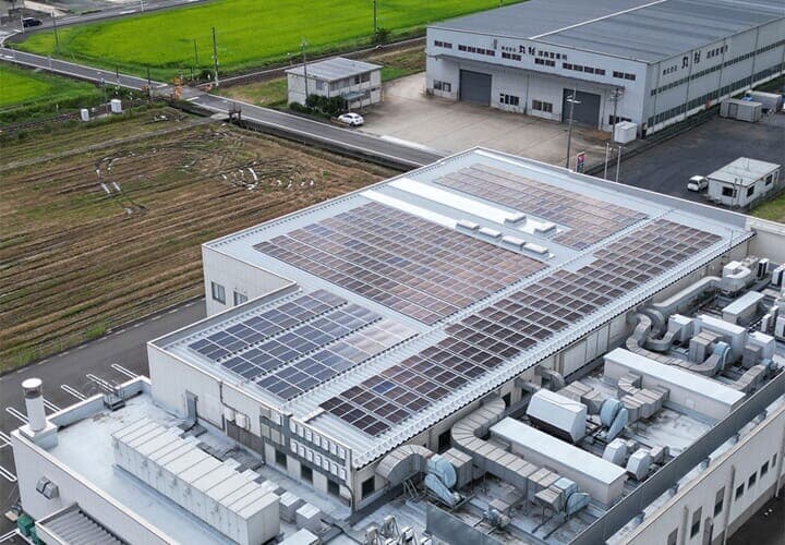 湖南市内にある学校給食センター