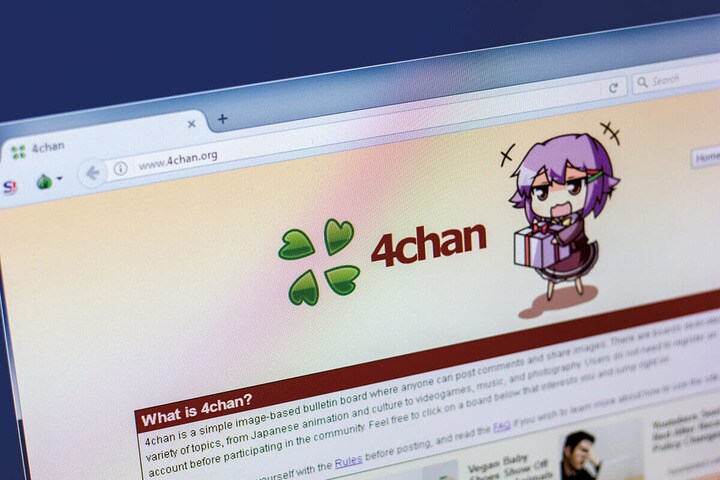 ネットの匿名掲示板「4chan」