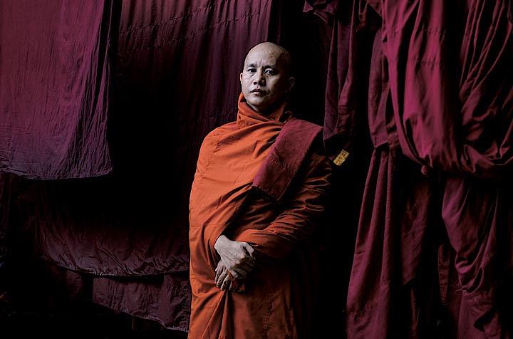 ウィラトゥは「ミャンマーのビンラディン」と呼ばれている　JONAS GRATZER- LIGHTROCKET/GETTY IMAGES