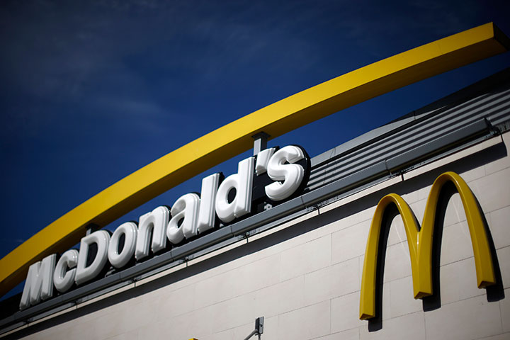ロサンゼルスにあるマクドナルドの店舗 Lucy Nicholson -REUTERS