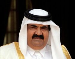 カタールのハマド前首長死去、近代化推進　世界有数のガス輸出国に