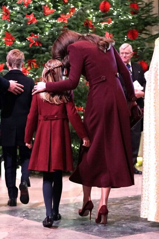 キャサリン妃とシャーロット王女