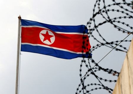 北朝鮮は、米国が新型コロナウイルスの感染拡大を利用し、政治的な目的を持って人道支援を申し出ているとの見方を示した。２０１７年３月撮影（２０２２年　ロイター/Edgar Su/File Photo）