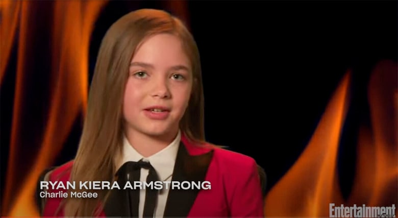 第43回ラジー賞で最低主演女優賞にノミネート（後に撤回）されたライアン・キーラ・アームストロング　Entertainment Weekly-YouTube