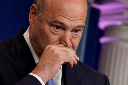 　３月６日、米ホワイトハウスは、国家経済会議（ＮＥＣ）のコーン委員長が辞任すると発表した。昨年９月撮影（２０１８年　ロイター／Yuri Gripas）