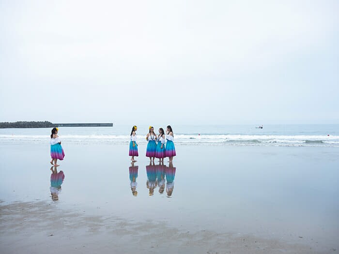 四倉海水浴場の海開き（いわき市、23年）。閉鎖されていたビーチも徐々に再開されていった