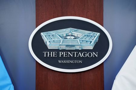 ヘグセス米国防長官は４日、米国がイランとの戦争で勝利しているとし、「必要な限り戦闘を続けることが可能」と言明した。2026年3月2日撮影（２０２６年　ロイター/Elizabeth Frantz）
