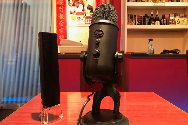 中国の音声番組配信サイトで配信される私の有料番組は、新宿歌舞伎町のわが湖南菜館で録音している　Newsweek Japan