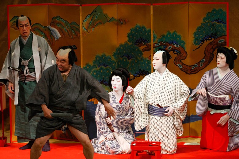 平成中村座のドイツ公演の様子（2008年）　Fabrizio Bensch-REUTERS