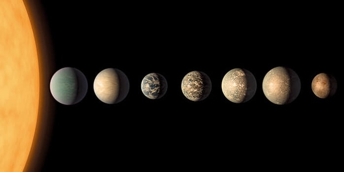 地球外生命体がいる可能性が最も高い「TRAPPIST1惑星系」、残る未確認