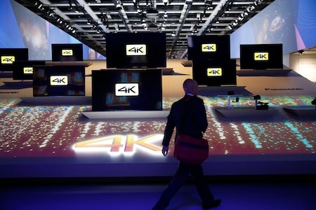 4K市場は急速に成長すると予測された   Fabrizio Bensch-REUTERS