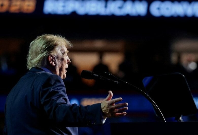 写真はトランプ米大統領。9月9日、米テキサス州ダラスで撮影。REUTERS/Evan Vucci