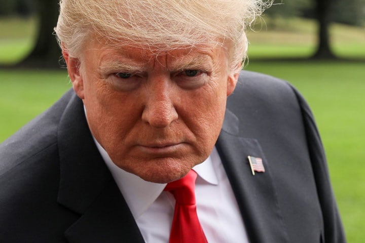 オバマ政権下の2015年には4人だったモーリタニアへの強制送還が、トランプ政権下の今年はすでに83人以上　Jonathan Ernst-REUTERS