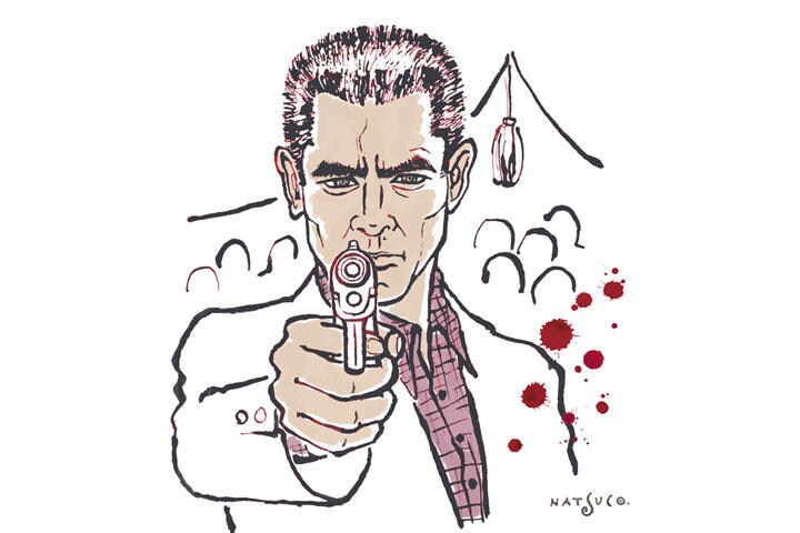 ILLUSTRATION BY NATSUCO MOON FOR NEWSWEEK JAPAN