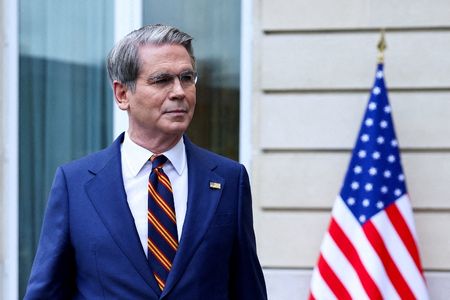写真はベセント米財務長官。パリで２０２６年３月撮影。REUTERS/Abdul Saboor