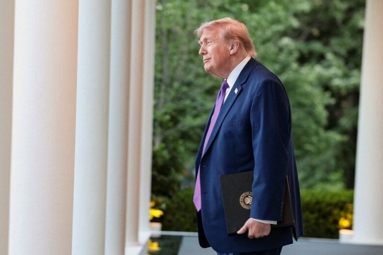 写真はトランプ米大統領。2026年5月11日、ホワイトハウスで撮影。REUTERS/Evelyn Hockstein