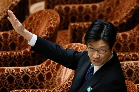 　３月５日、日銀の内田真一副総裁（写真）は静岡県金融経済懇談会後の記者会見で、今後の利上げペースは「先行きの経済・物価・金融情勢次第」と述べた。写真は２０２３年２月、都内で撮影（２０２５年　ロイター/Issei Kato）
