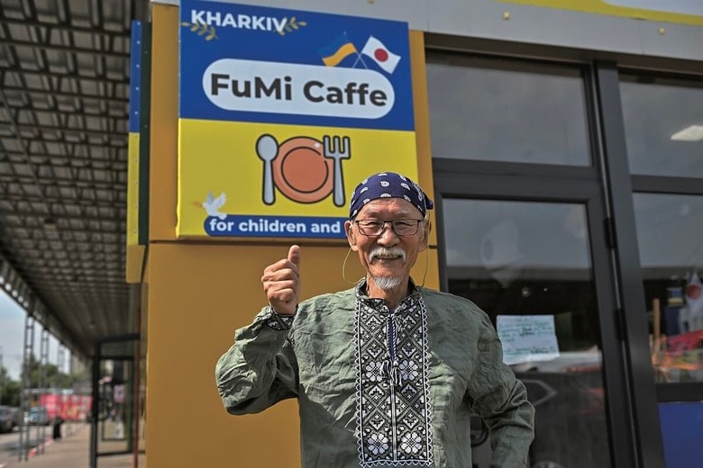 「ウクライナで一番有名な日本人」の土子文則　PHOTOGRAPHS BY KOSHIRO KOMINE