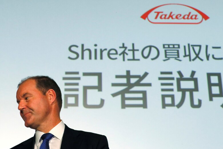 武田薬品工業はクリストフ・ウェバー氏が社長になって以降、買収戦略を積極的に推進しているが　Kim Kyung-Hoon-REUTERS