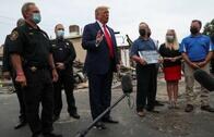 トランプ、ウィスコンシン州銃撃事件の現地訪問　人種間融和より自らの政治をアピール