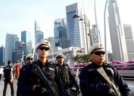 米朝首脳会談スタート　金正恩のためシンガポール「前例ない」厳重警備