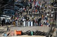 ミャンマー、警官19人がインドへ逃亡　国軍の命令拒否