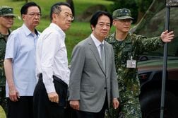 台湾総統、防衛費増額「諦めず」　ドローン技術の有効活用に照準