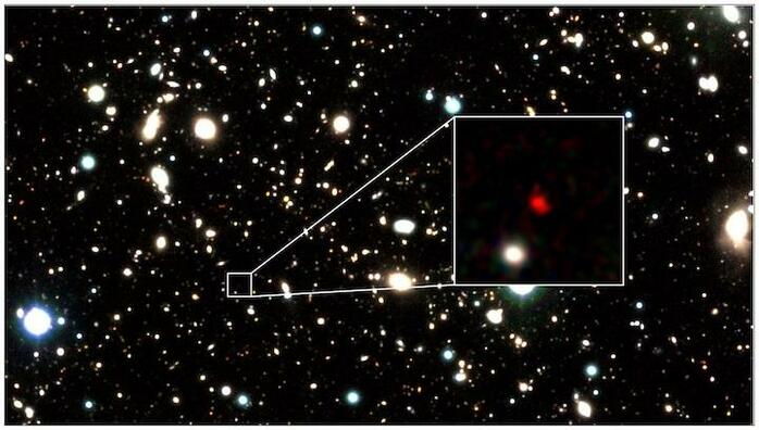 約135億光年先、これまで見つかった銀河で最も遠い天体「HD1」が発見