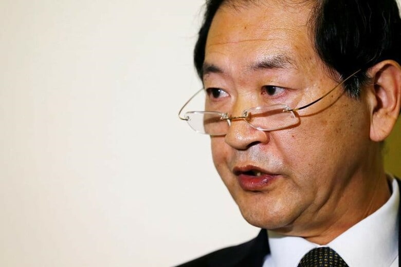 　１月２３日、北朝鮮の韓大成（ハン・テソン）駐ジュネーブ国際機関代表部大使は、同国はいかなる攻撃も阻止する「強力で信頼できる」核抑止力を有していると述べ、米国が平昌冬季五輪の安全保障を口実に朝鮮半島付近で軍事資産を展開していると非難した。写真はロイターのインタビューに答える同駐ジュネーブ国際機関代表部大使。昨年１１月撮影（２０１８年　ロイター／Denis Balibouse）