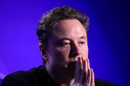 写真は米実業家イーロン・マスク氏。2024年5月、カリフォルニア州で撮影。REUTERS/David Swanson/File Photo