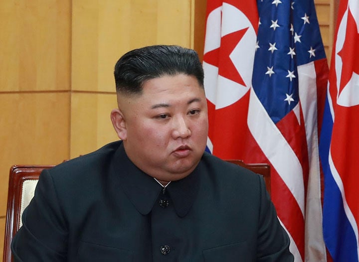 一番怖いのは、金正恩が韓国に李の身柄引き渡しを要求することだとこの脱北者は言う　KCNA via REUTERS