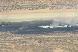 米軍のＢ５２爆撃機が墜落、乗員8人死亡　カリフォルニア南部