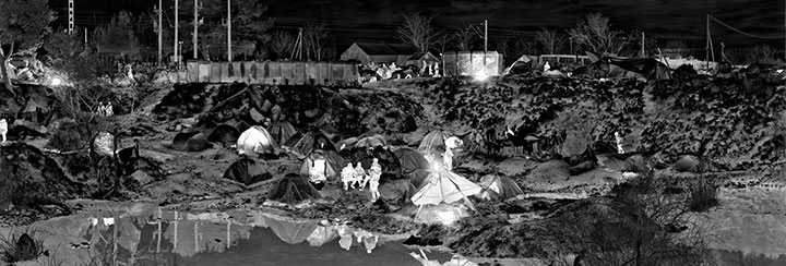 イドメニ 2016　シリーズ名：ヒート・マップス　 © Richard Mosse, Prix Pictet 2017